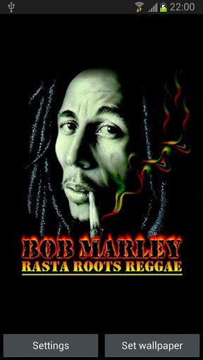 Bigger Bob Marley HD Live Wallpaper For Android Screenshot