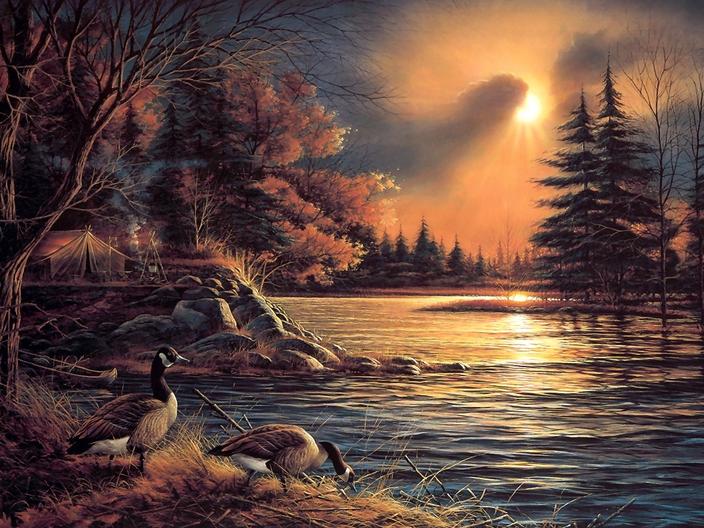 Terry Redlin Afternoon Glow