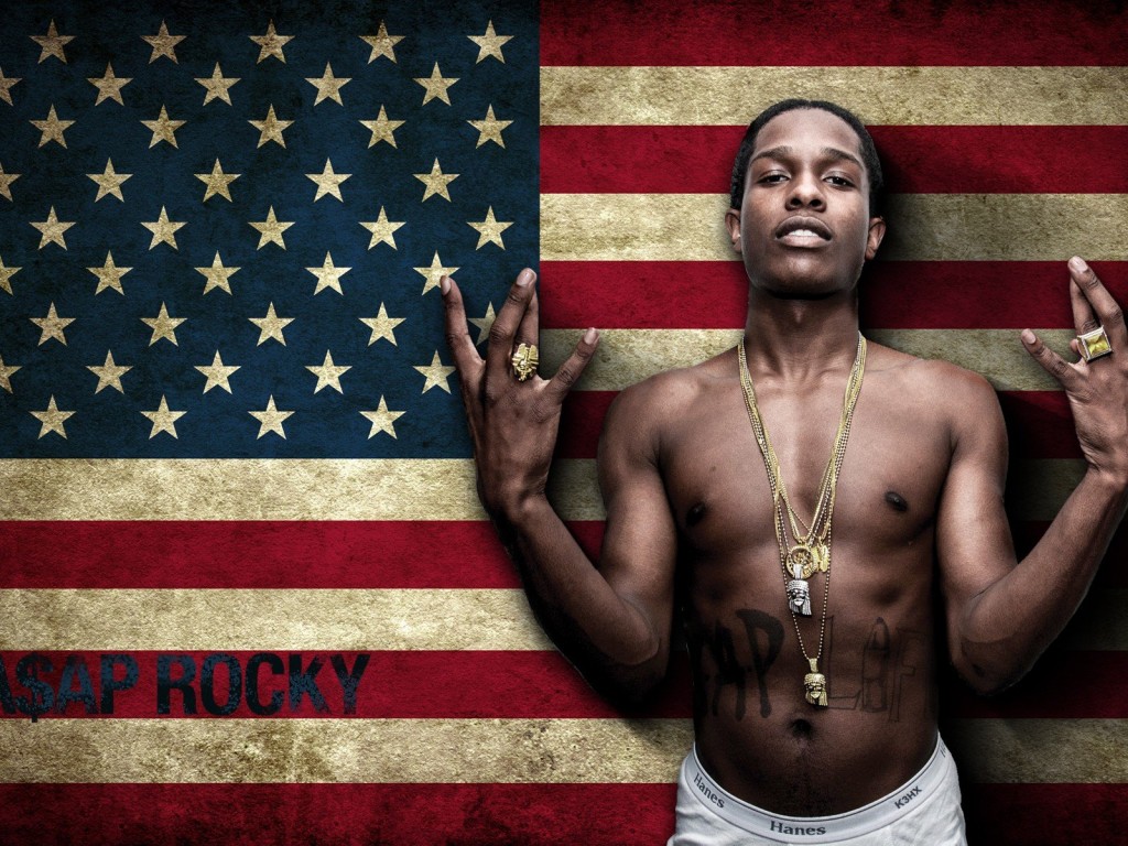 Asap Rocky Flag Rap Wallpaper