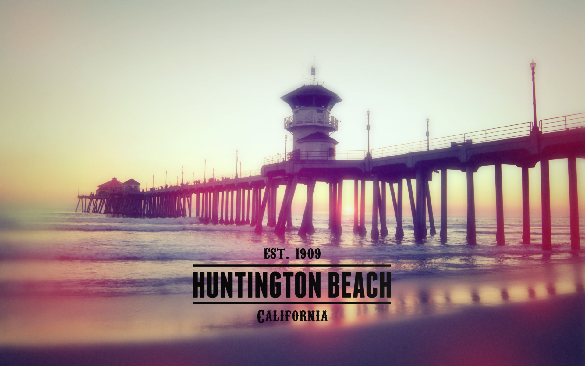 Huntington Beach California Wallpaper Top HDq