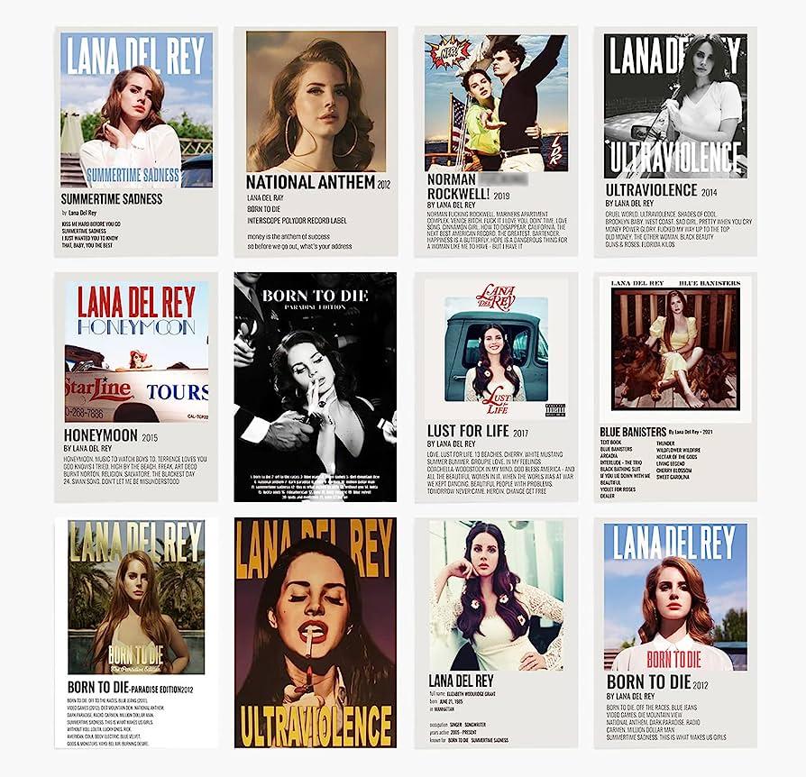 Amazoncom Lana Del Rey Album Cover Limited Edition Posters