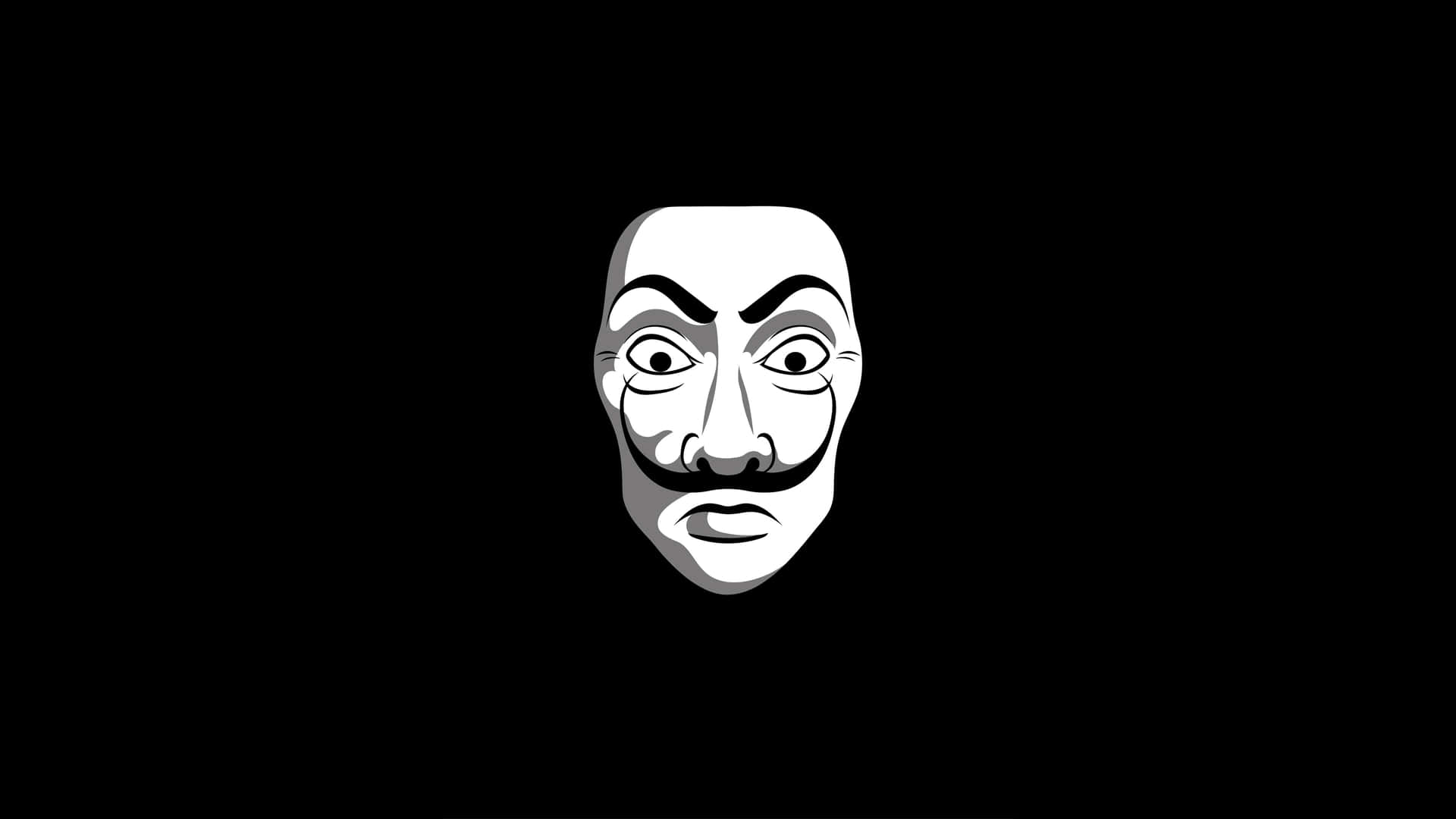 Black And White Cartoon Wallpaper