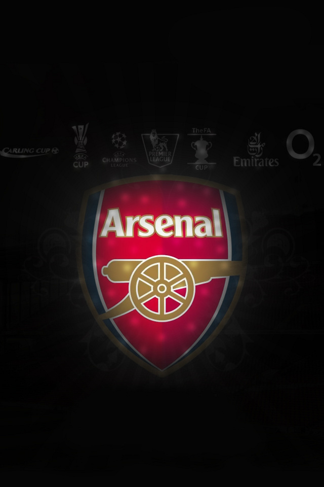 Arsenal Lockscreen 3 sport wallpaper for iPhone download 640x960