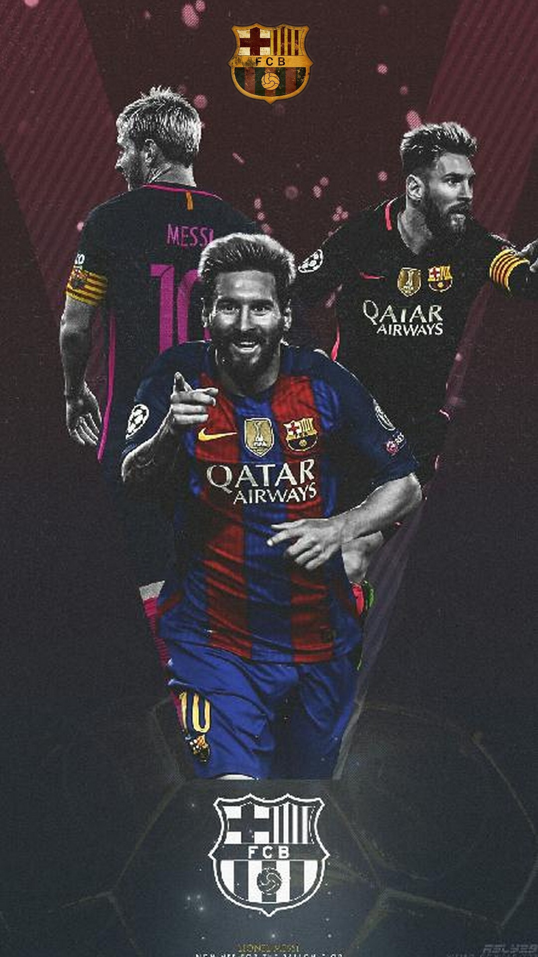 Lionel Messi Barcelona iPhone X Wallpaper Football