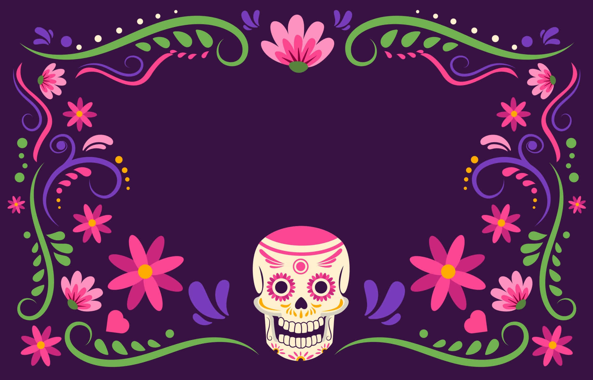 Dia De Los Muertos Background Wallpaper