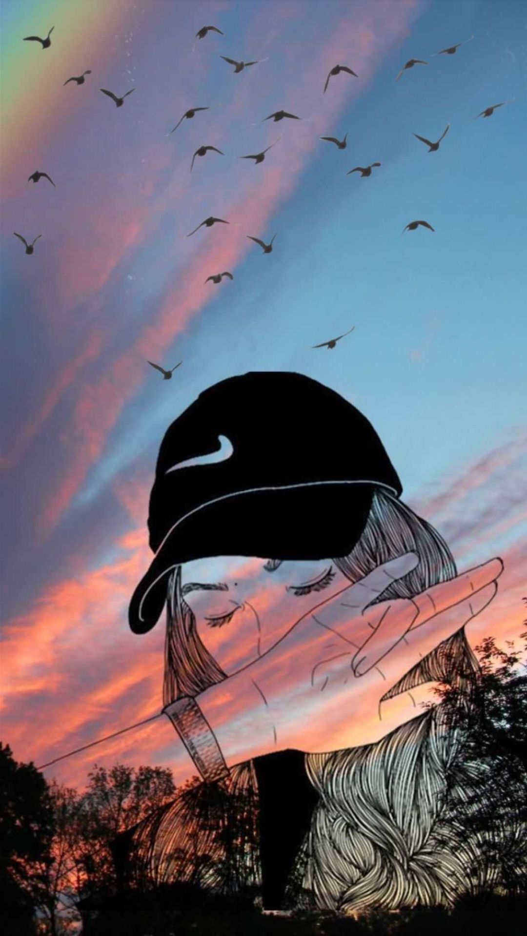 Wallpaper Aesthetic Girl Image Picture
