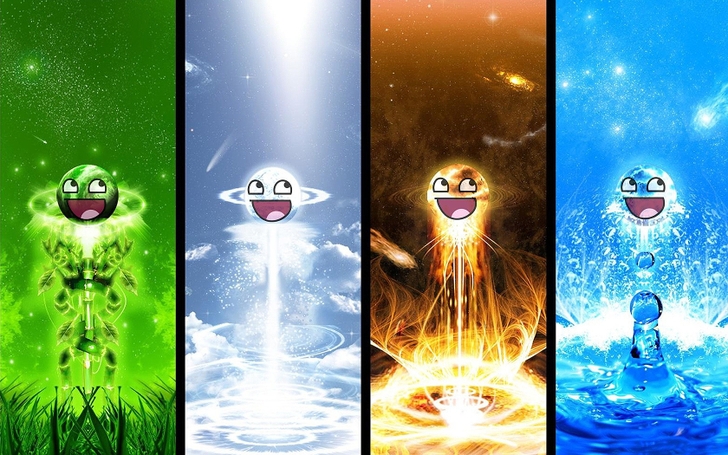 Elements Awesome Face Epic Wallpaper Mood HD
