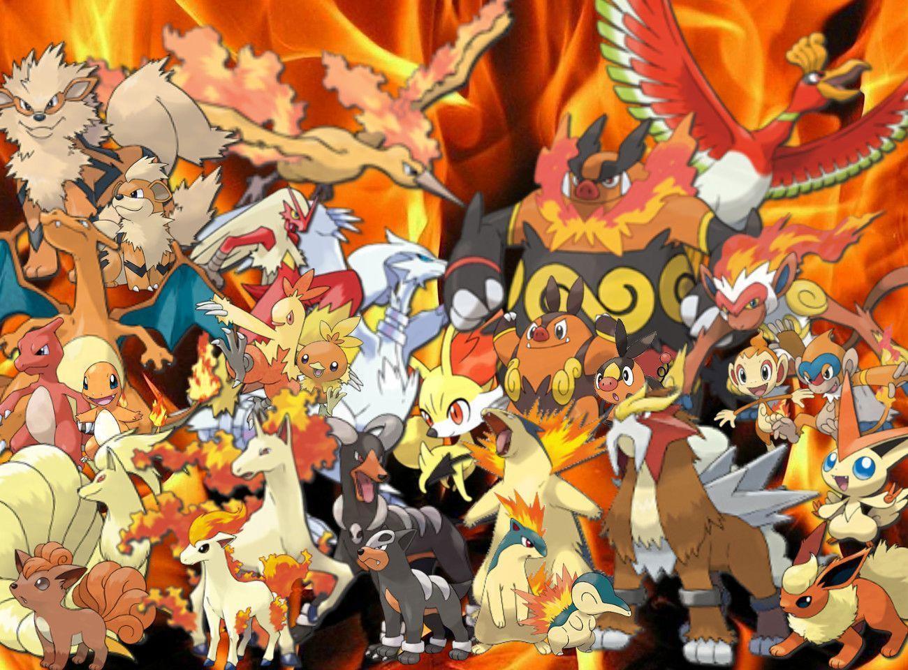 Fire Pokemon Wallpaper