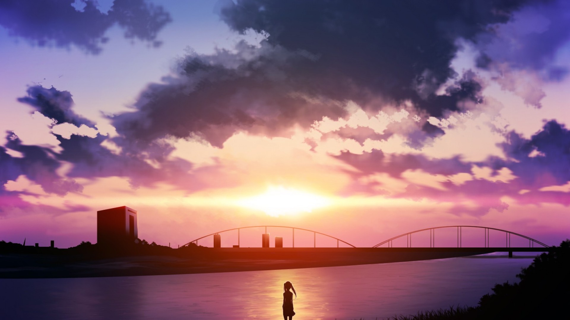 Anime Scenery Wallpaper HD