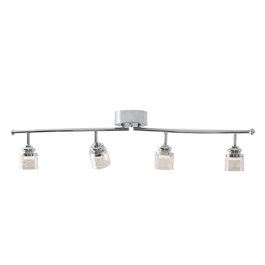 Style Selections Royalston Light Chrome Dimmable Integrated Led