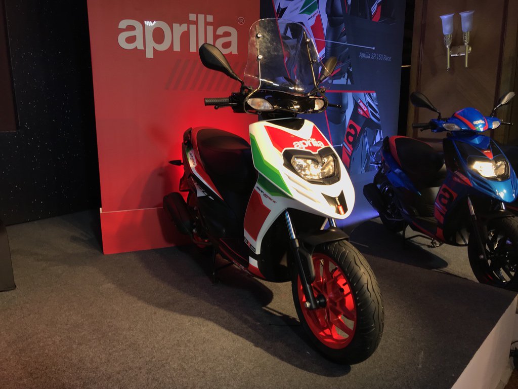 Overdrive On This Is The New Apriliaindia Sr150 Race