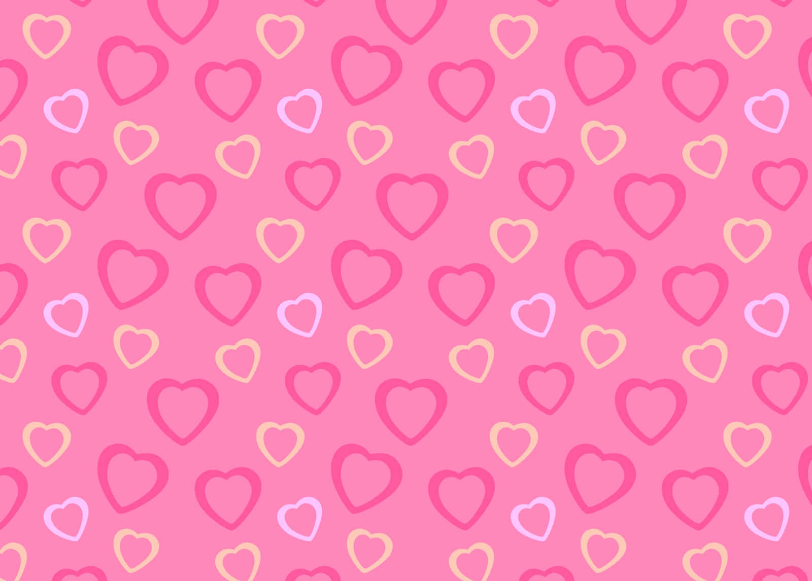 Dark And Light Pink Hearts Background Wallpaper