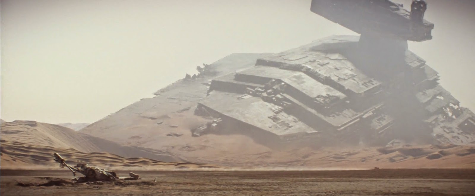 Star Wars Trailer Imperial Destroyer Crashed Jpg