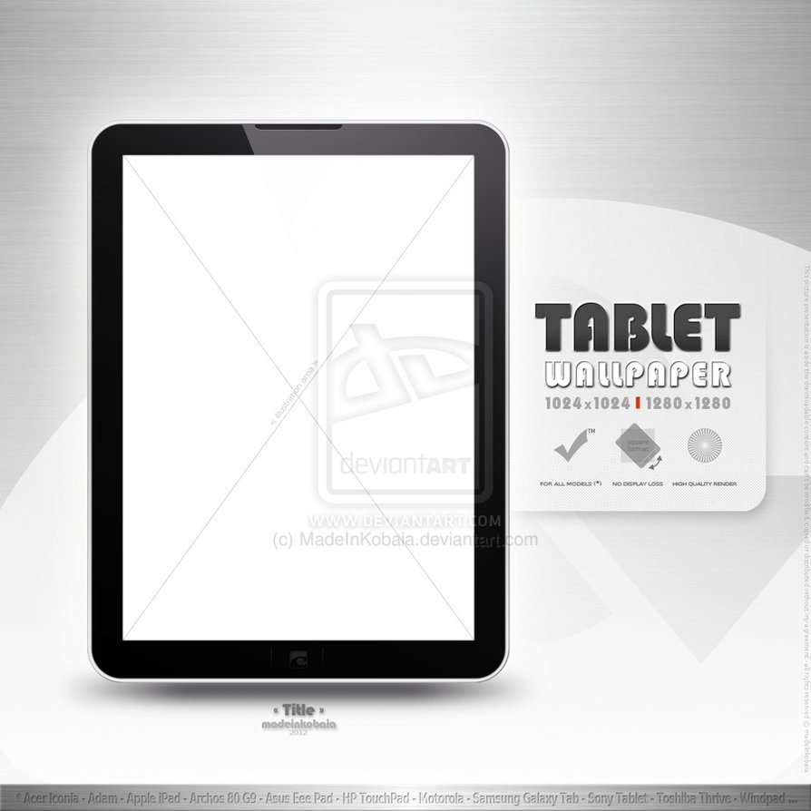 my tablet wallpaper presentation   version 2 by MadeInKobaia on