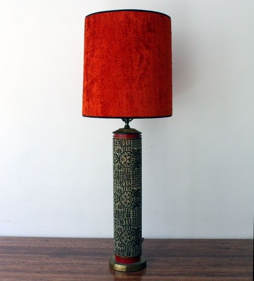 1940s Wallpaper Roll Lamp Home Style Design