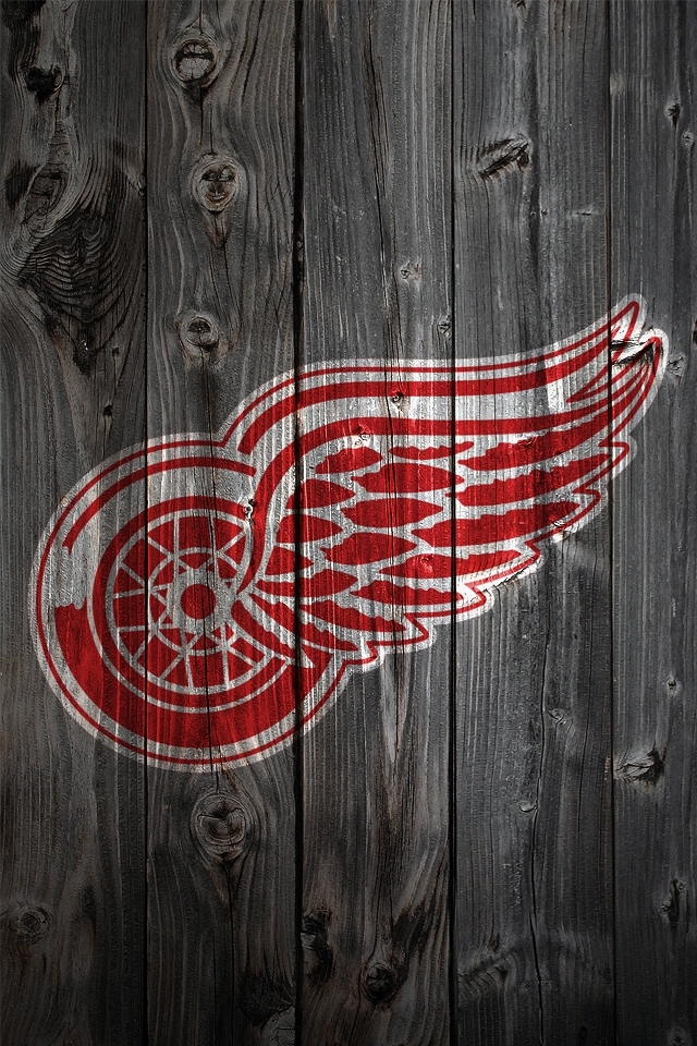 Detroit Red Wings HD Wallpaper For iPhone 4s