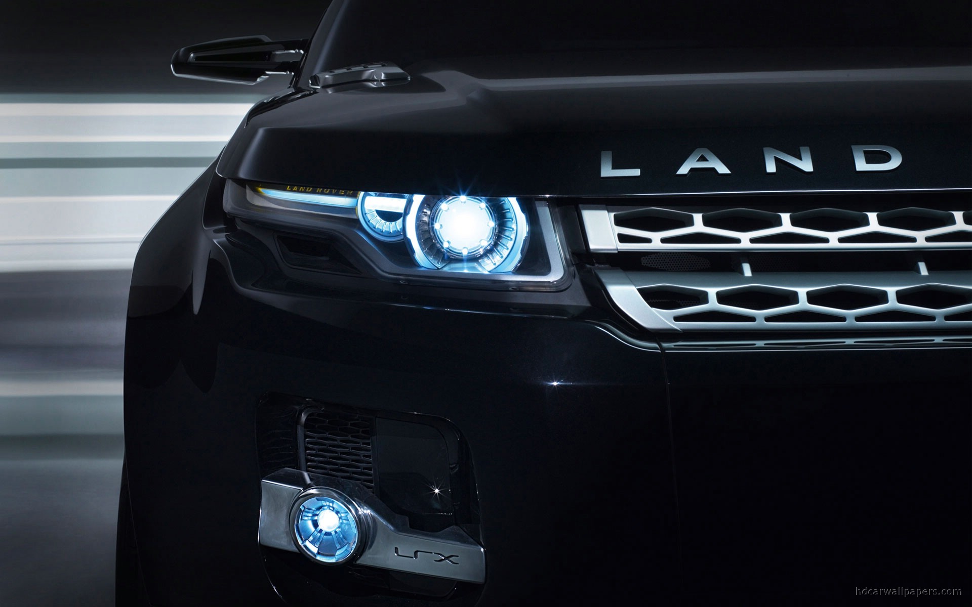 Land Rover Lrx Concept Black Wallpaper HD