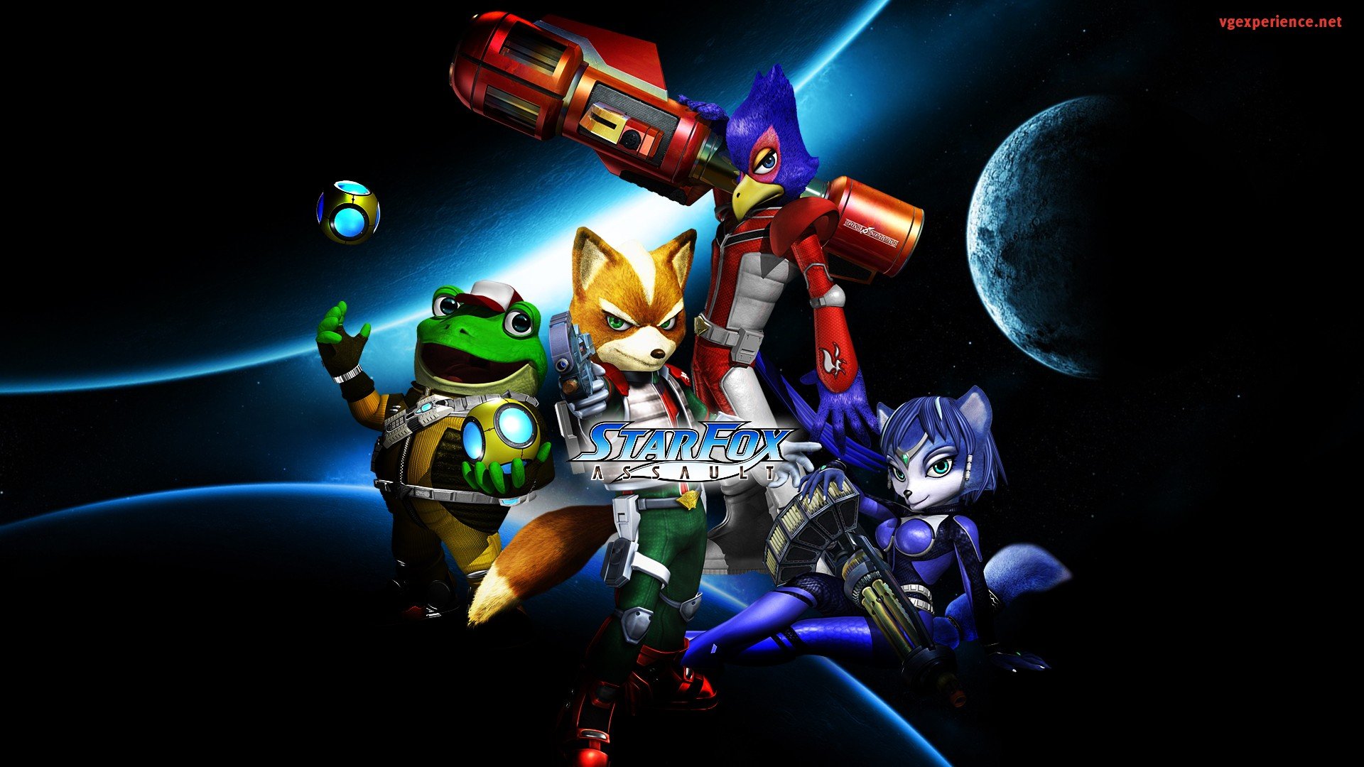Planets Assault Star Fox Wallpaper Background