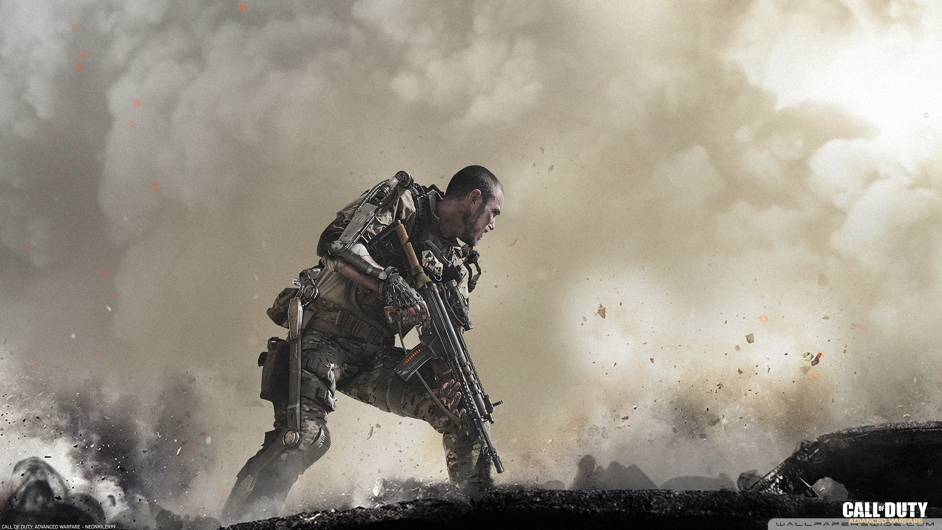 Fond D Cran Du Jeu Call Of Duty Advanced Warfare