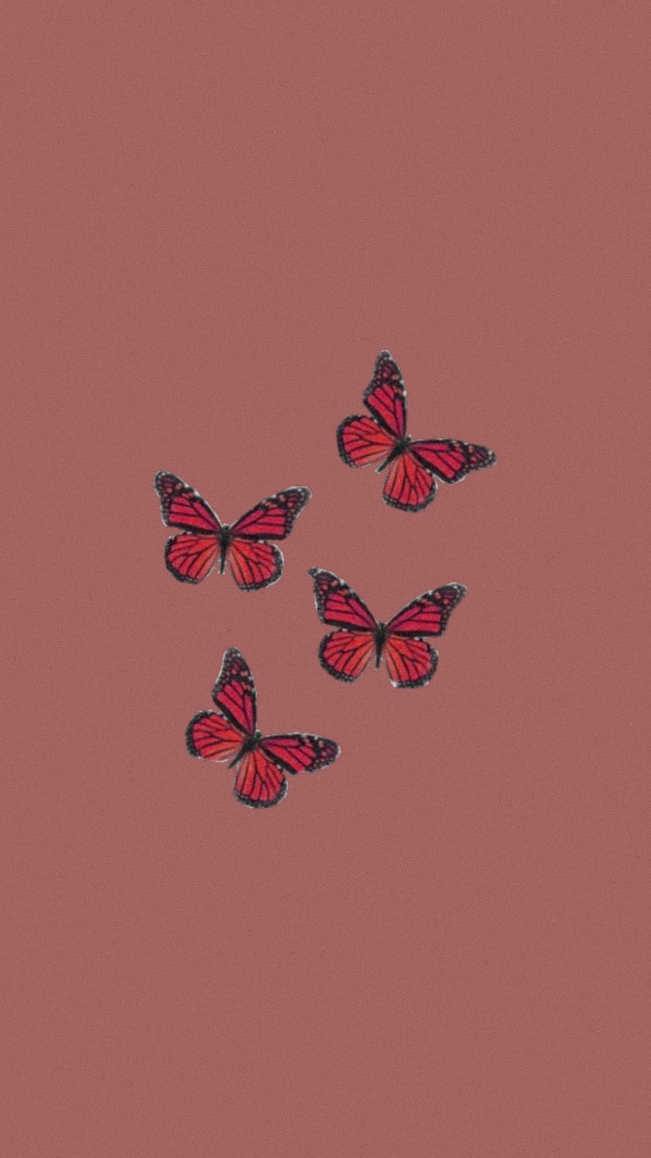 Pastel Cute Red Aesthetic Wallpaper