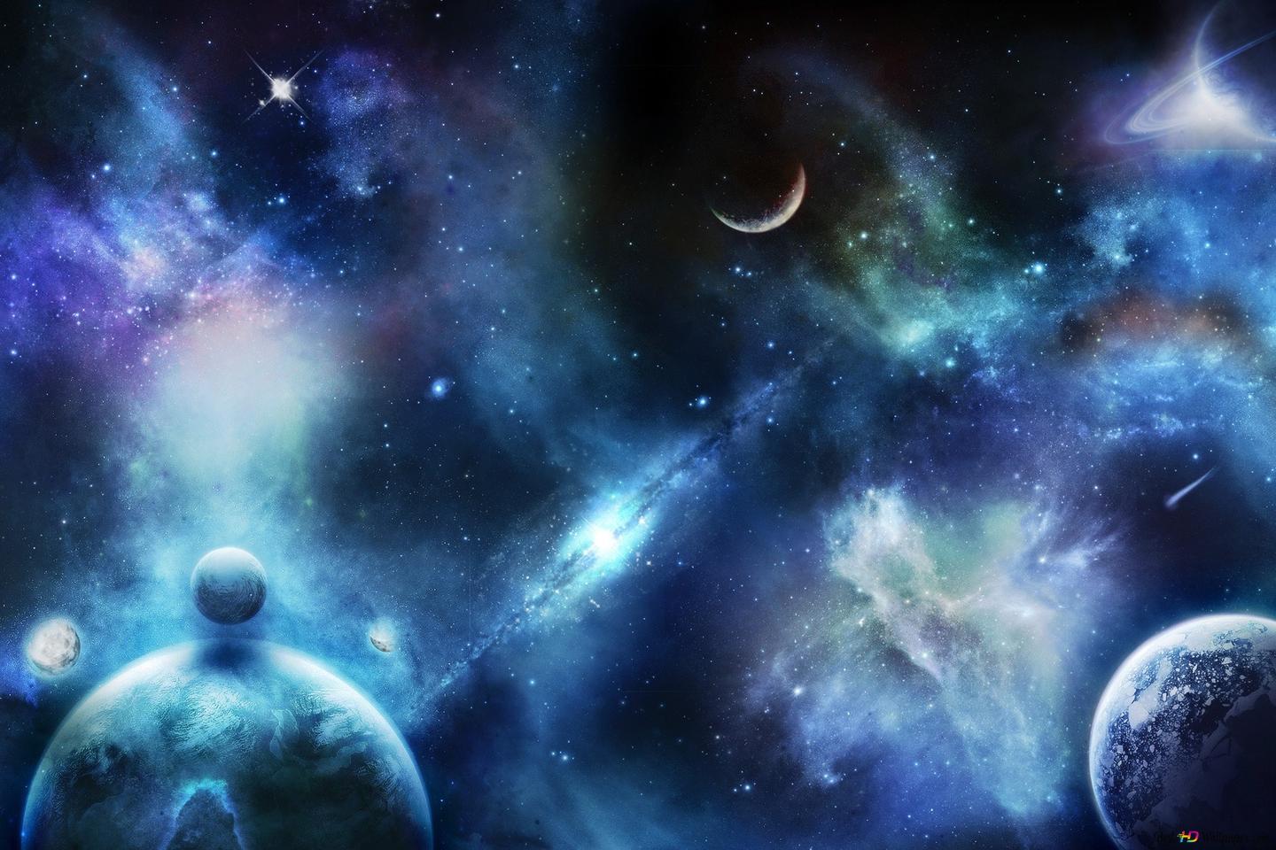 Planets From Another Galaxy HD Wallpaper