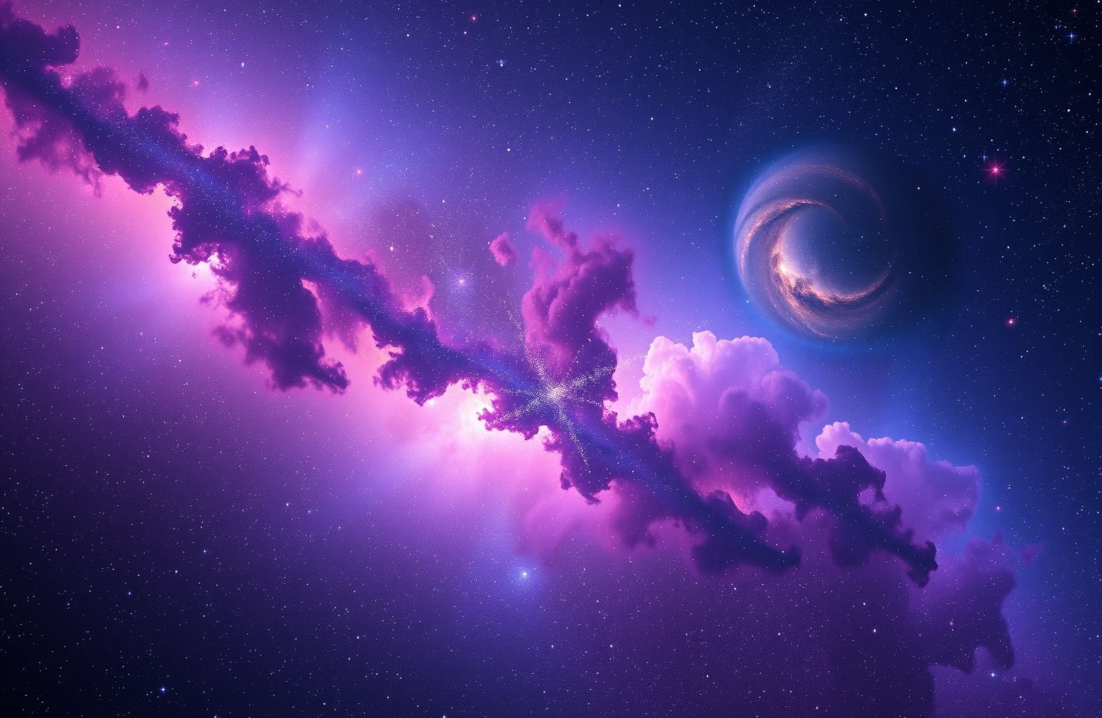 Space Star Background