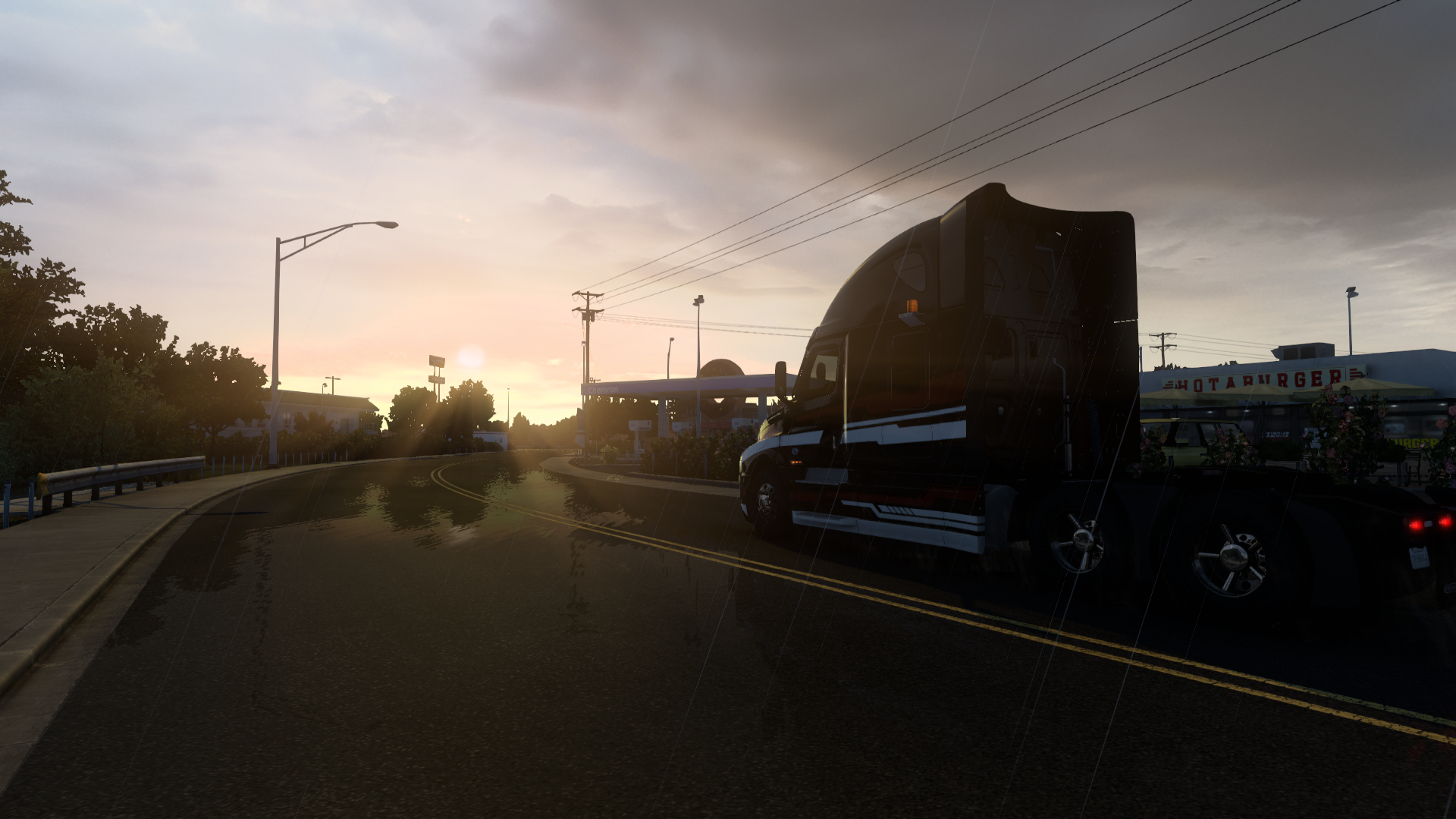 American Truck Simulator HD Wallpaper