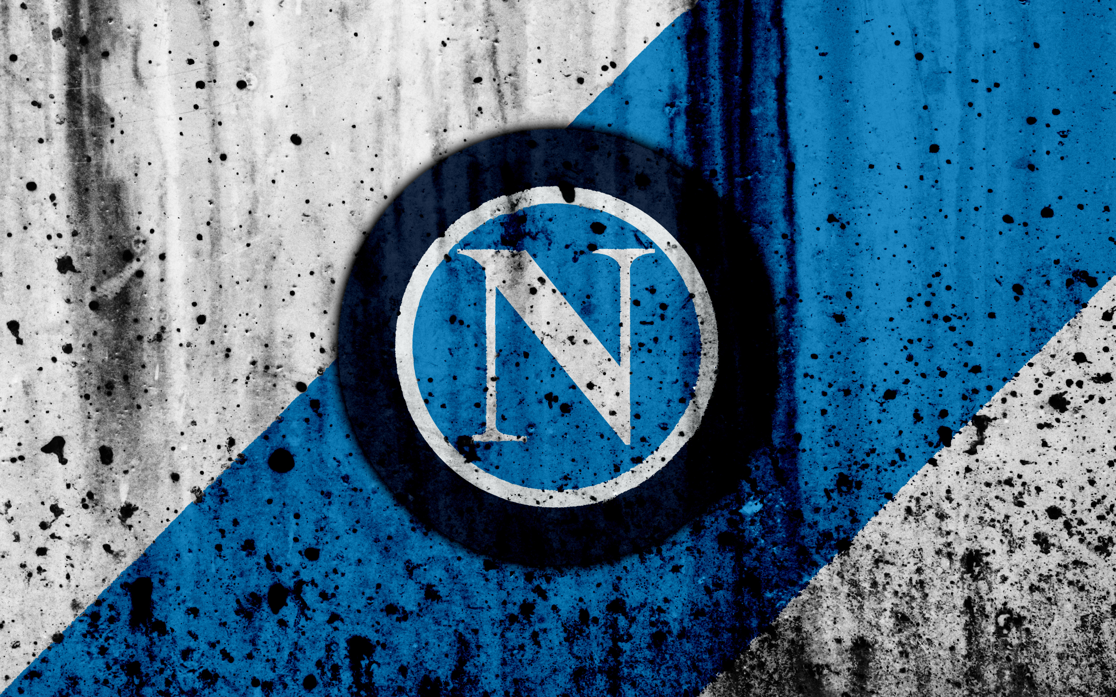 Napoli Logo 4k Ultra HD Wallpaper Background Image