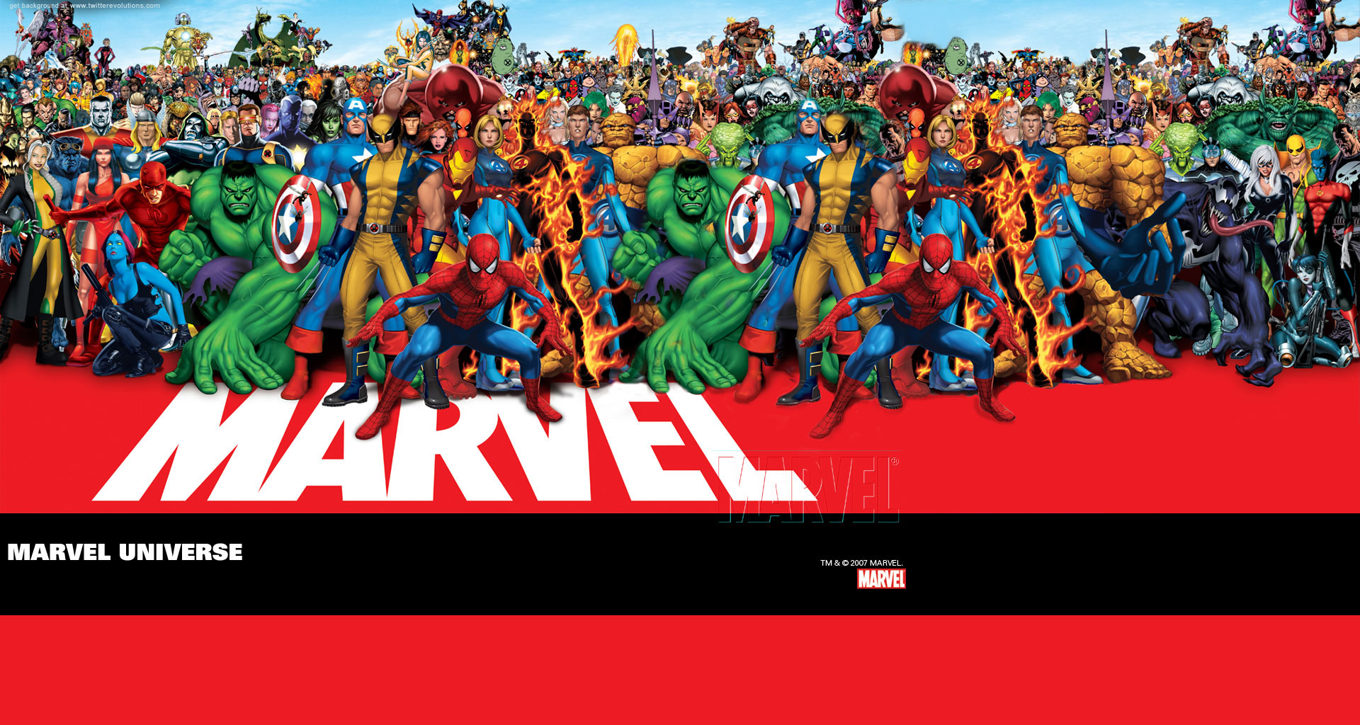 Marvel Poster All Characters