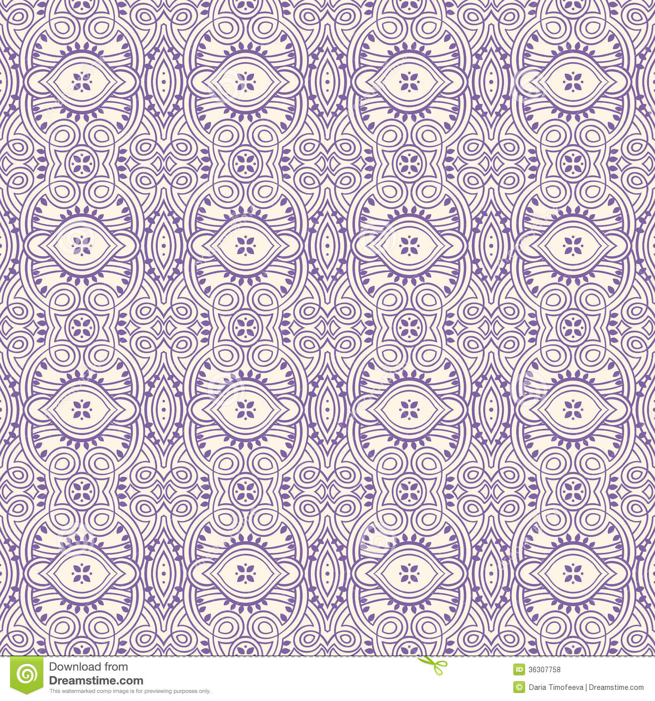 Victorian Wallpaper Pattern Purple Vintage Royalty