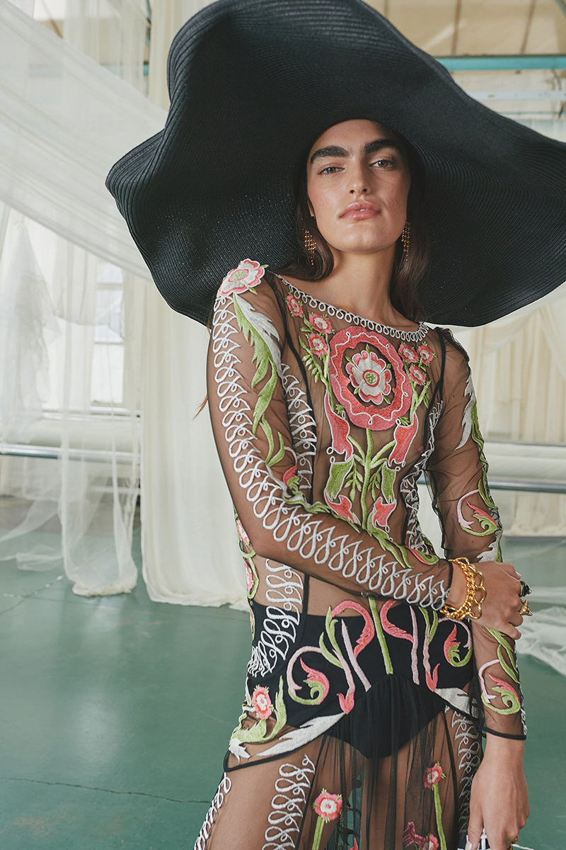 Temperley London Takes Us On A Stylish Journey In This Collection Wallpaper