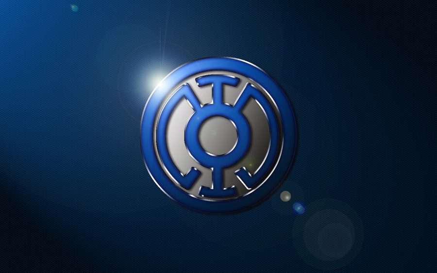 Blue Lantern Logo Wallpaper by SUPERMAN3D 900x563
