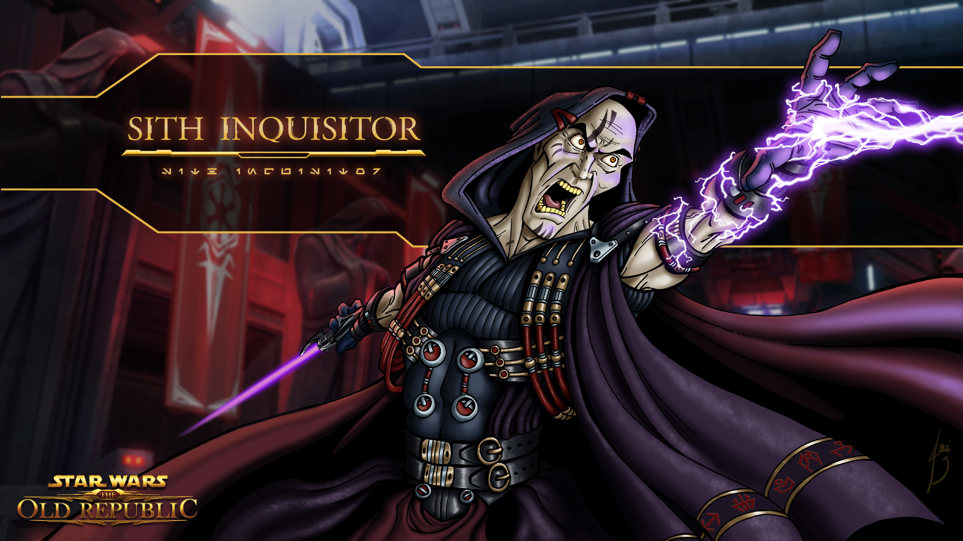Sith Inquisitor Wallpaper by JaceSteenbarger on
