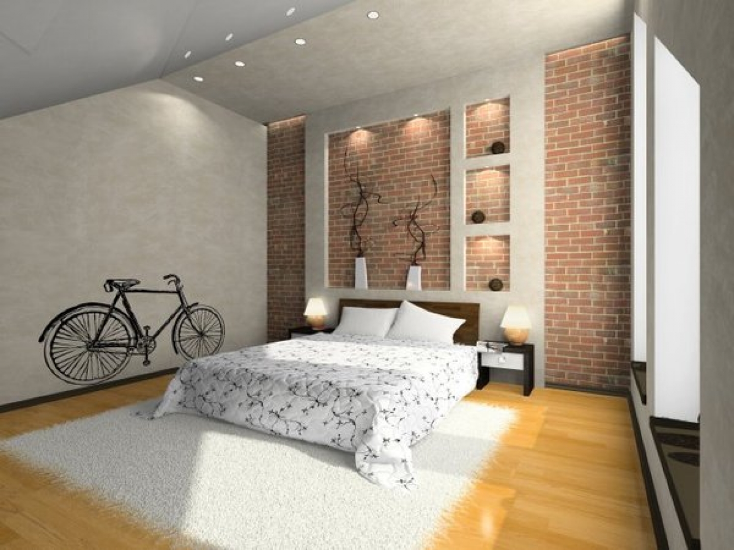 Bed Bedroom Ideas Wallpaper Designs Digital