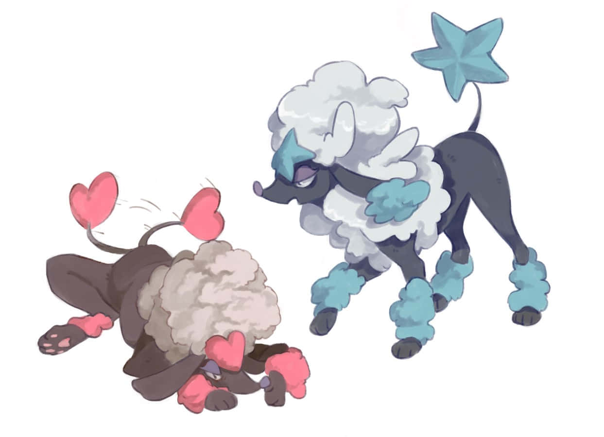 Furfrou Pokemon Interaction Yohxfmcwj1Nvv74U Wallpaper