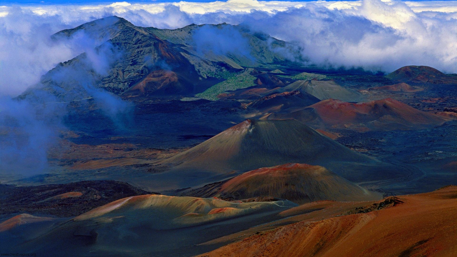 Haleakala Crater Maui Hawaii HD Wallpaper Creative Pics