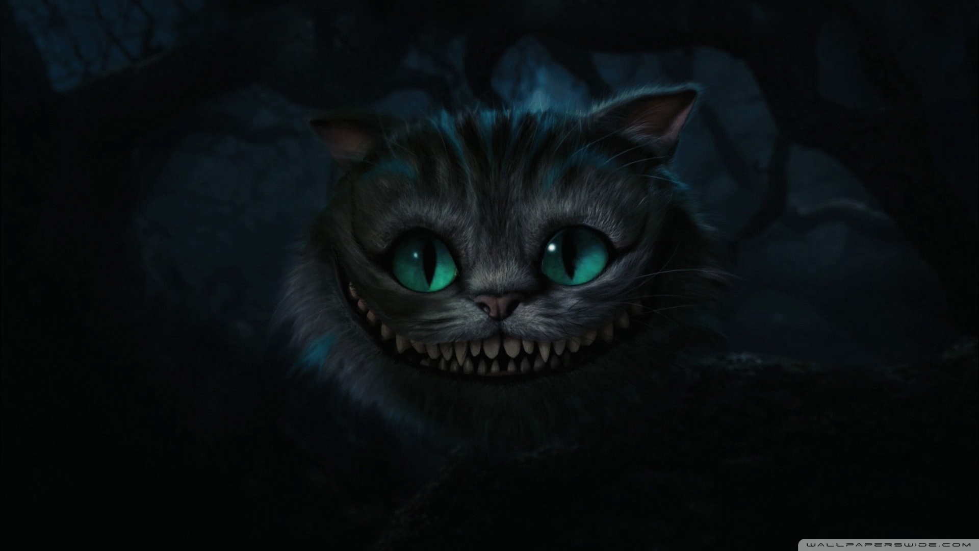 Cat Alice In Wonderland Wallpaper Cheshire