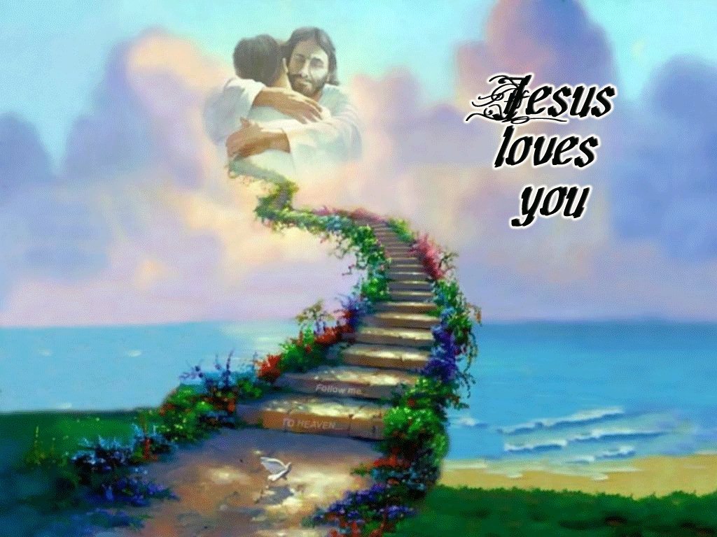 Jesus Loves You So Much Wallpaper   Christian Wallpapers and