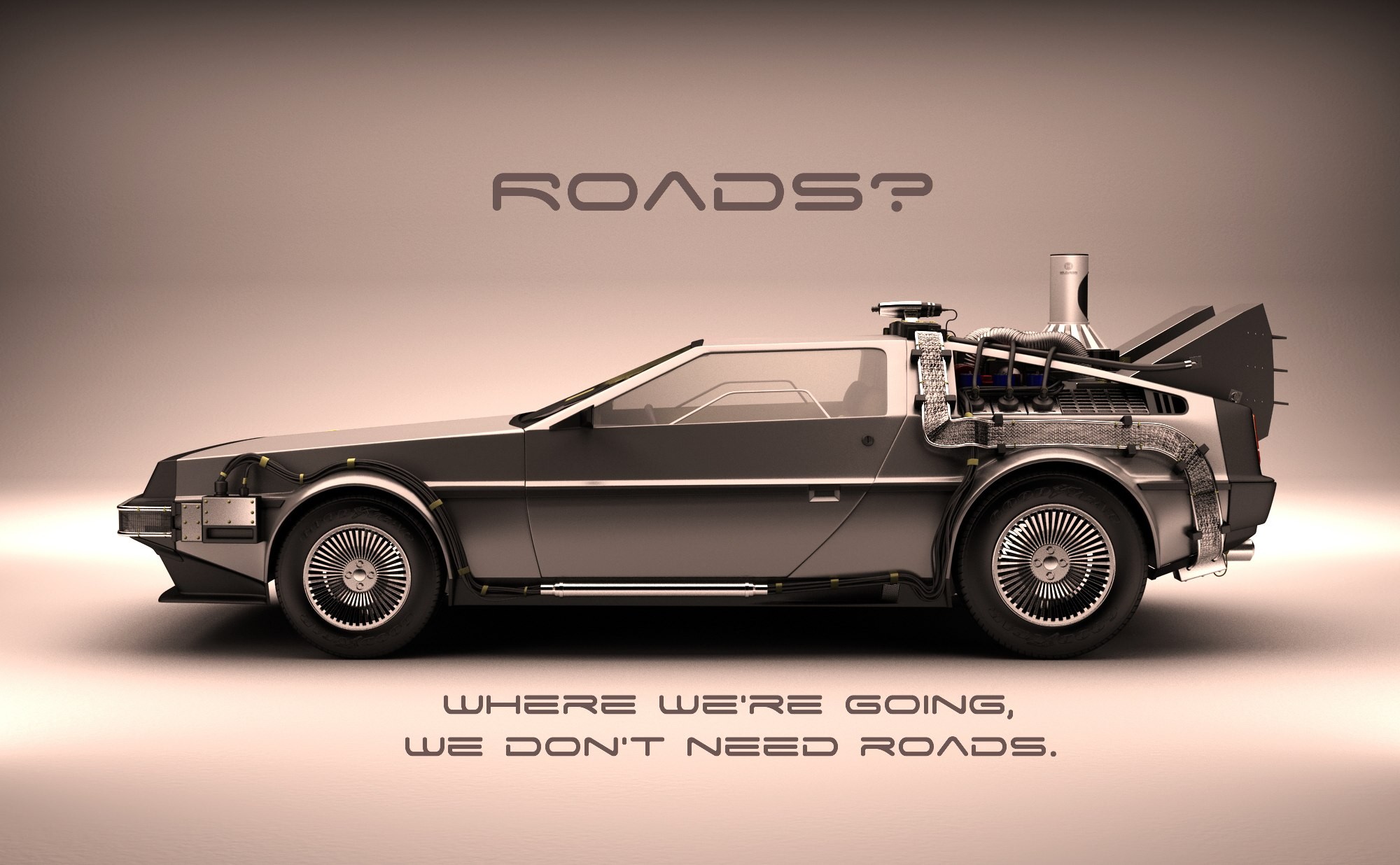 Back To The Future Delorean Wallpaper