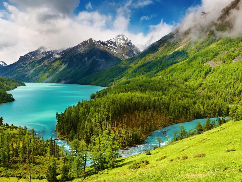 HD wallpaper Mountains And Rivers Background Widescreen Wallpaper