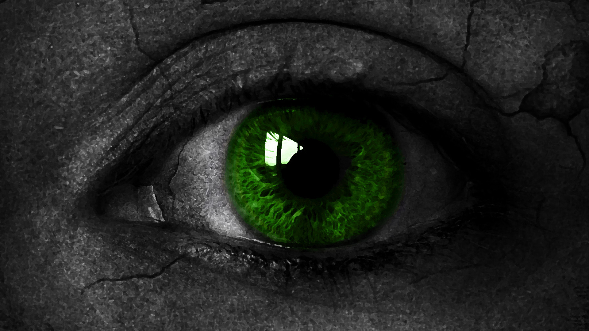 Green Eyes Wallpaper