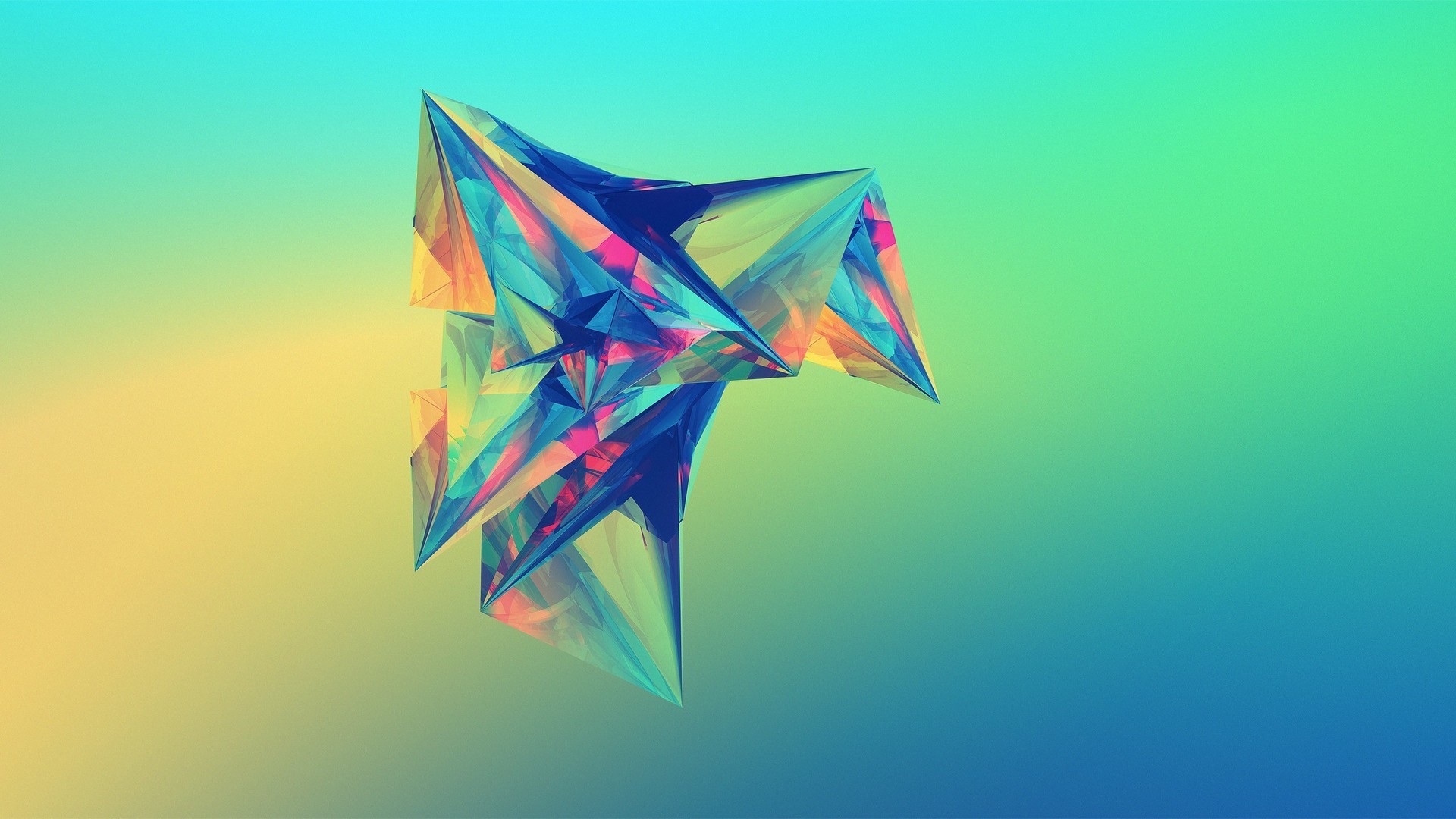 Hd Polygon Wallpaper