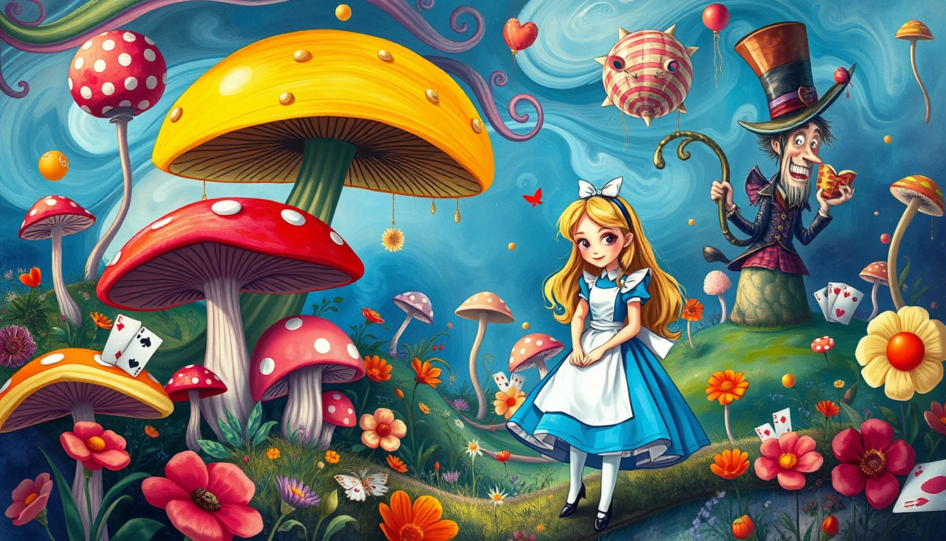 Alice In Wonderland Wallpaper