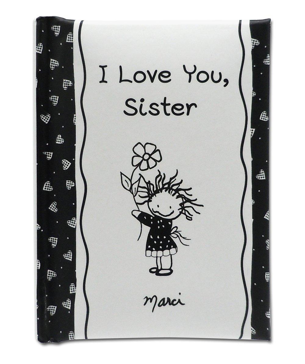 I Love You Sister Little Keepsake Book by Marci Blue Mountain Arts