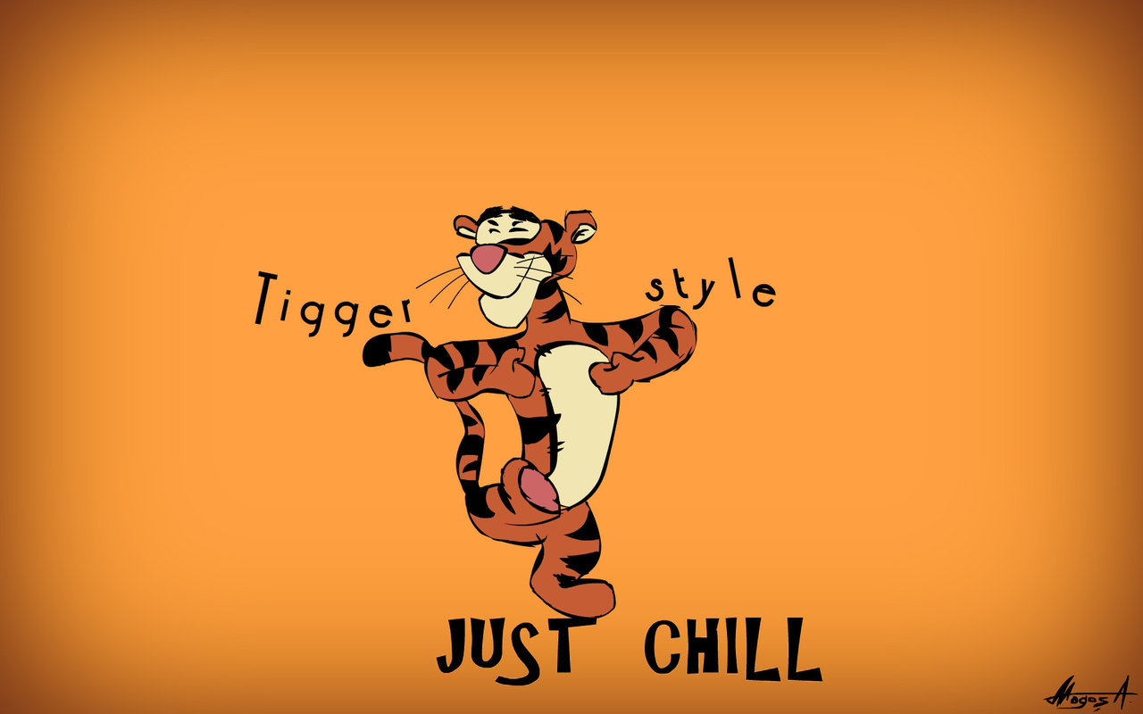Tigger Style By Andreim Fan Art Wallpaper Movies Tv