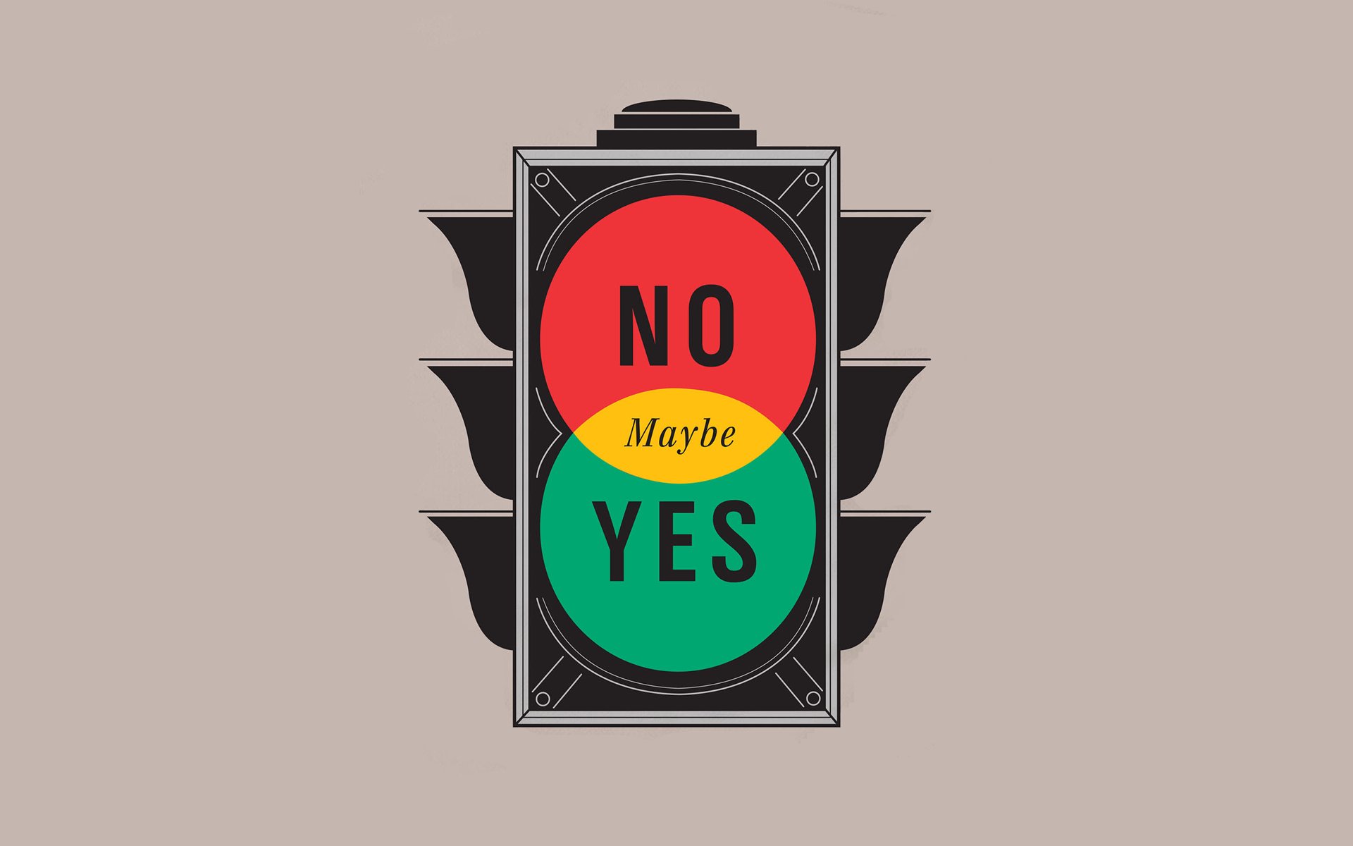 React Or Respond The Institutional No Yes Traffic Light