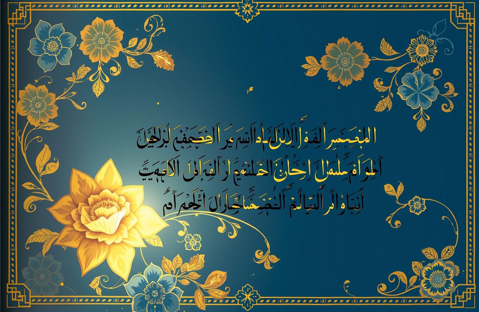 Islamic Poetry In Urdu Wallpaper