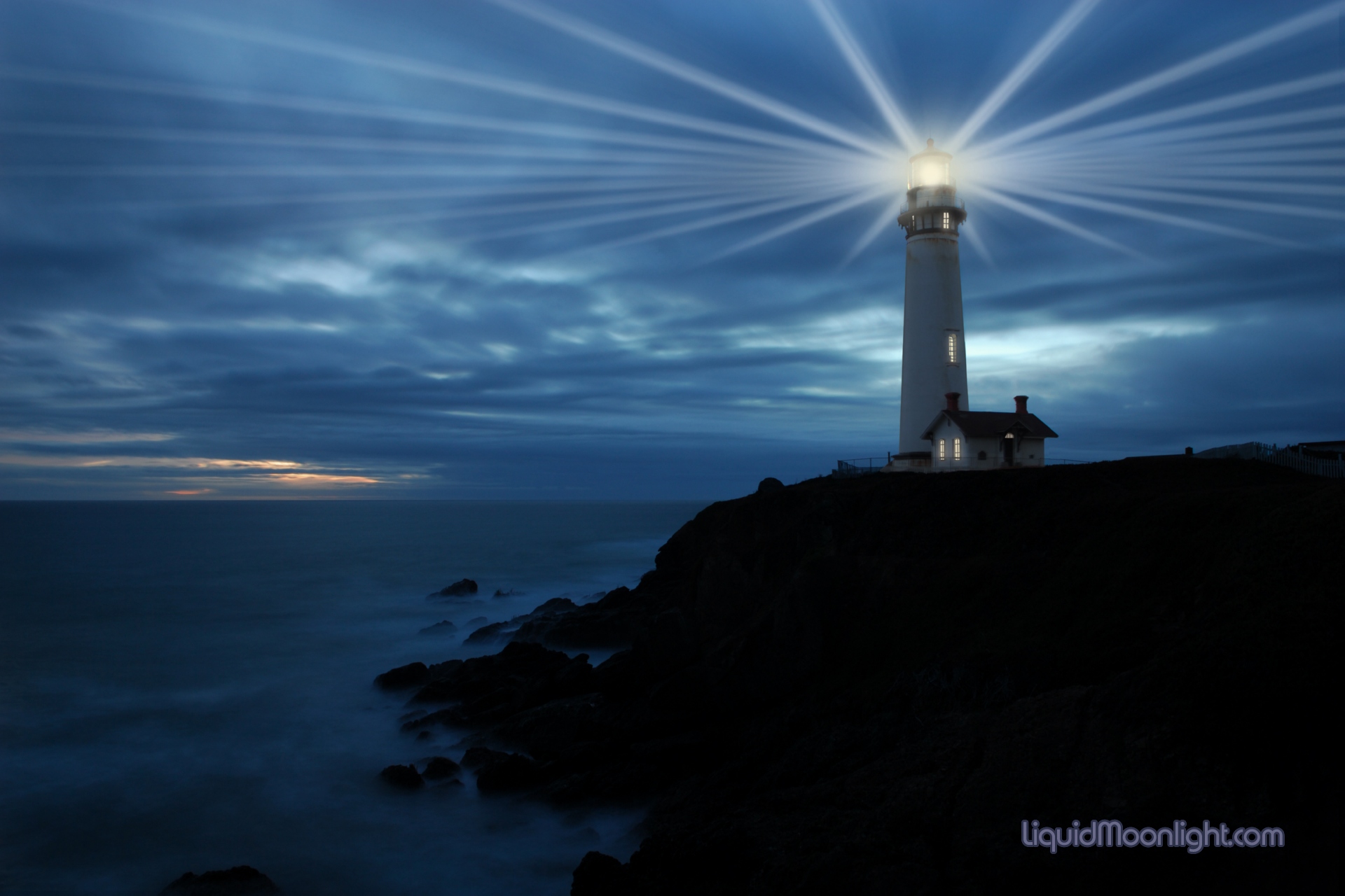 Fluidr Pigeon Point Lighthouse California By Darvin Atkeson