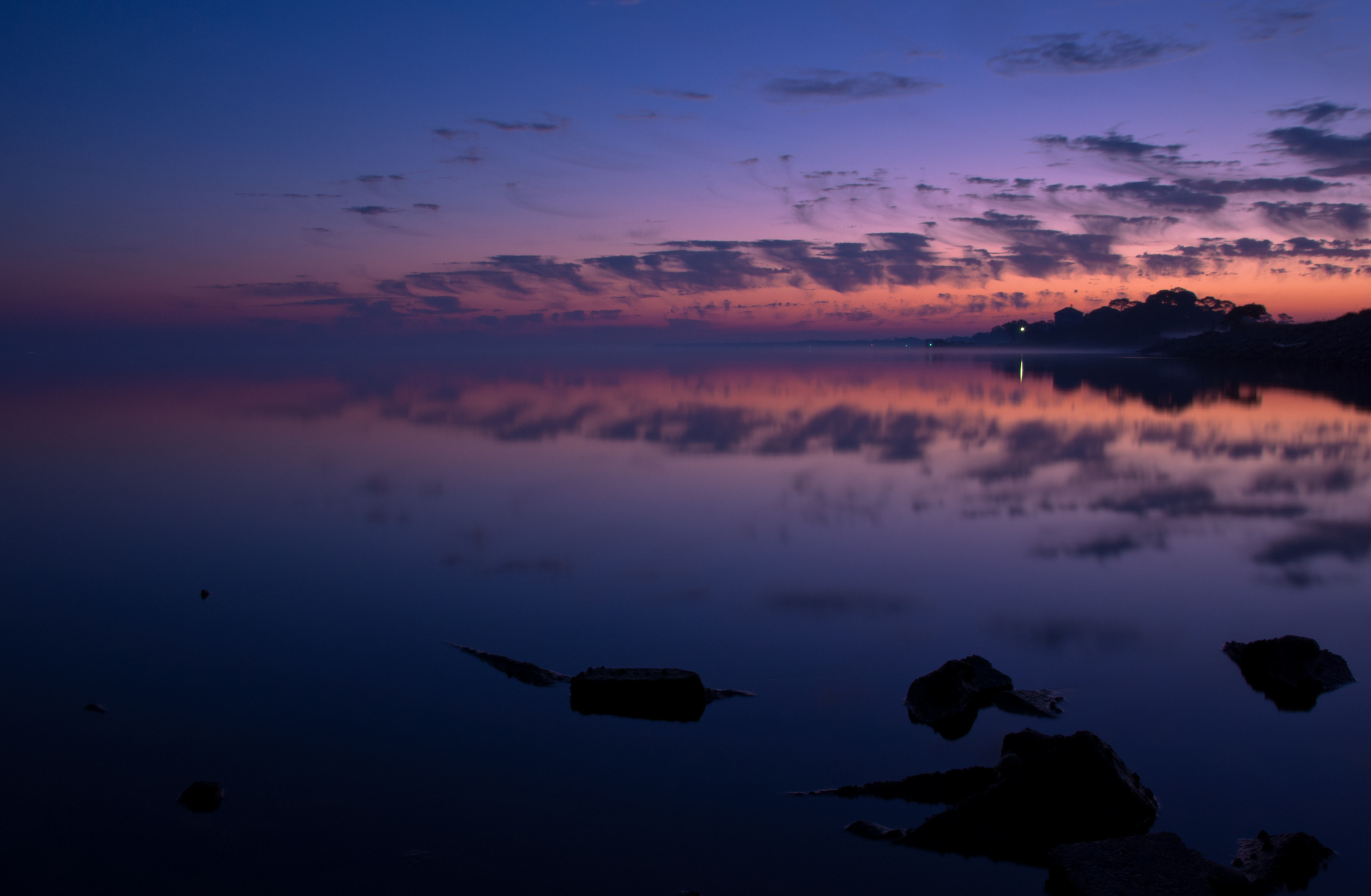  gulf coast dawn morning sky clouds reflection wallpapers