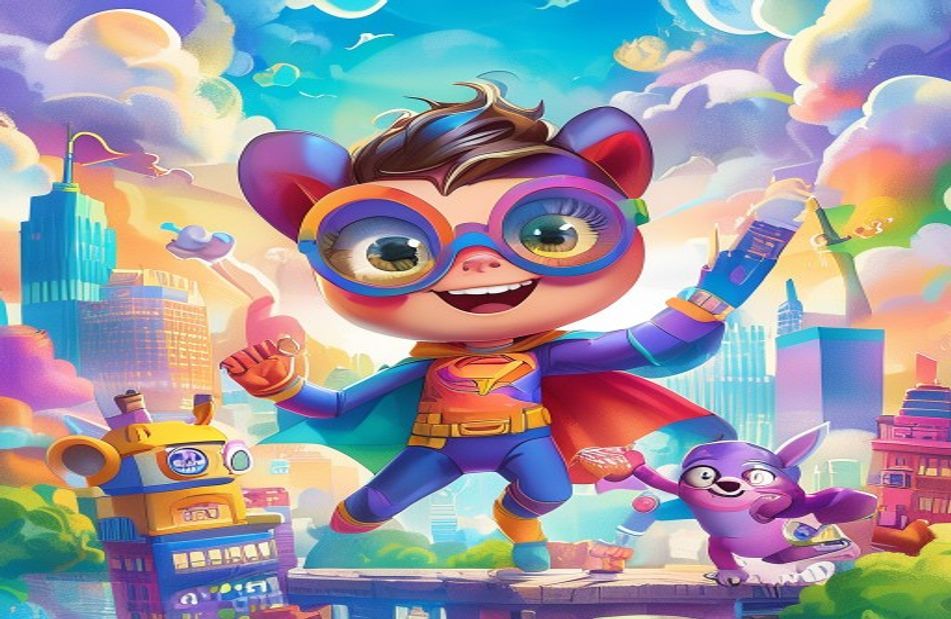 Cute Superhero Wallpaper